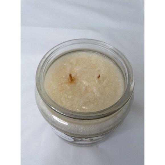 16oz Mia Bella's Natural Palm Wax Double Wick Candle - NEW (White Pumpkin) - Picture 3 of 4